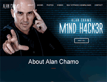 Tablet Screenshot of alanchamo.com